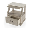 Danielle Marble Nightstand, Gray - Nightstands - 4