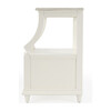 Danielle Marble Nightstand, White - Nightstands - 6