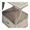 Danielle Marble Nightstand, Gray - Nightstands - 9