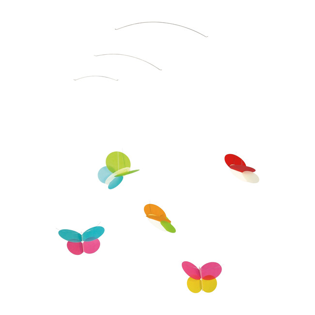 Butterflies Mobile, Bright Multi