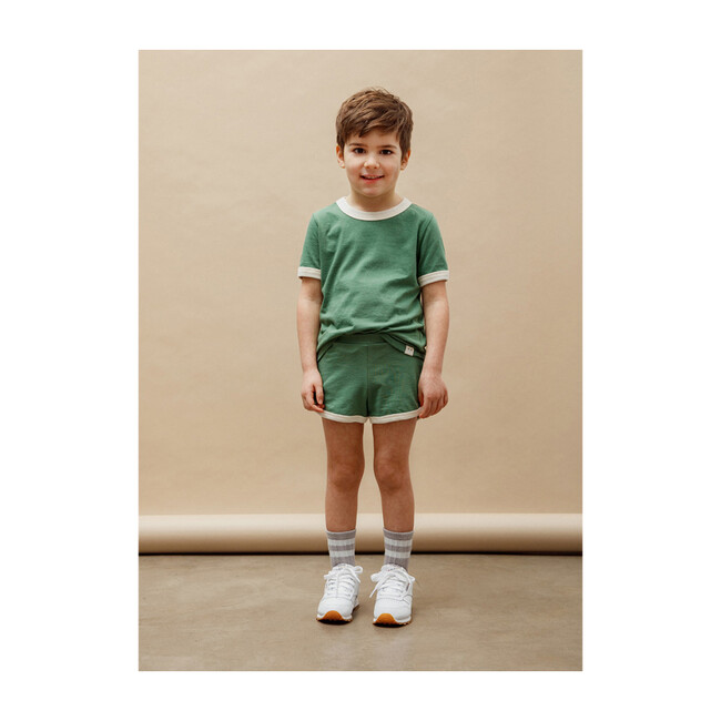 Francoise Gym Shorts, Atlas Green