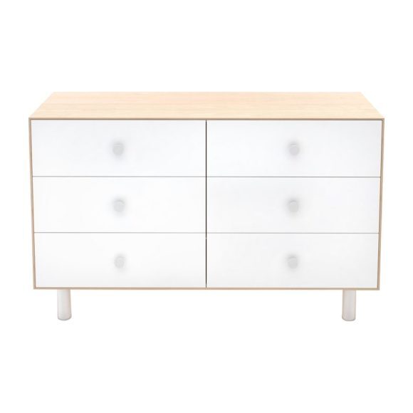 Classic Six Drawer Dresser, Birch - Dressers - 1