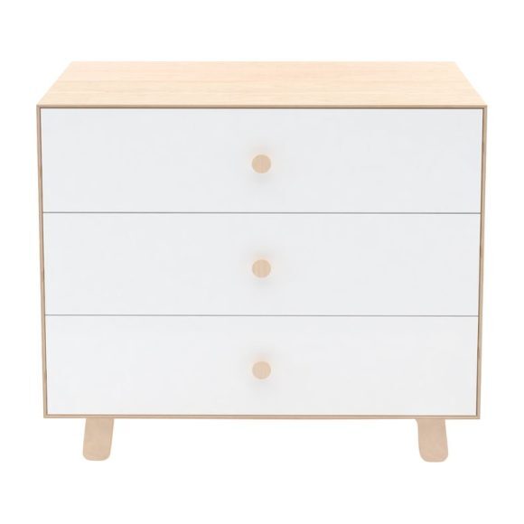 Sparrow Three Drawer Dresser, Birch - Dressers - 1