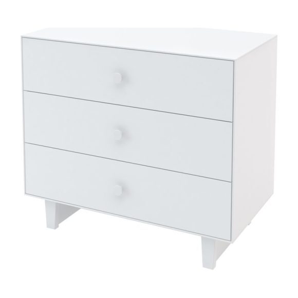 Rhea Three Drawer Dresser, White - Dressers - 2