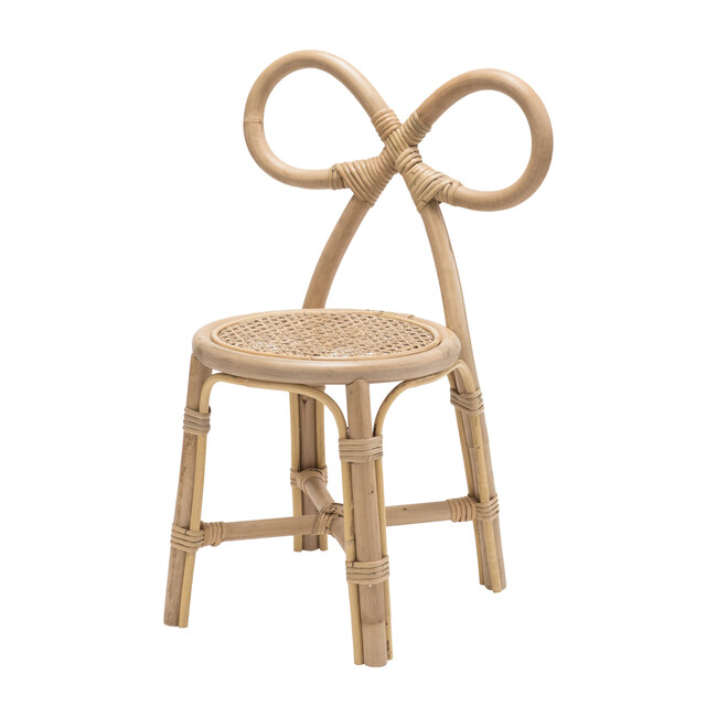 Rattan Bow Chair, Natural