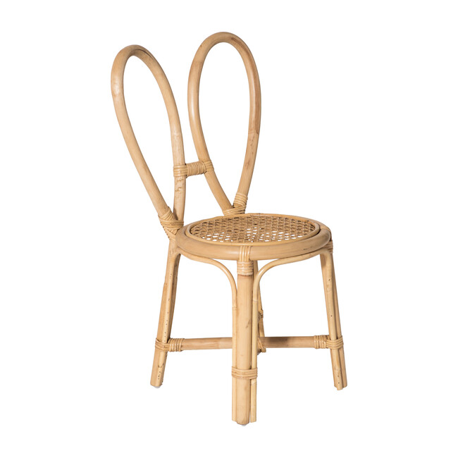Rattan Bunny Chair, Natural