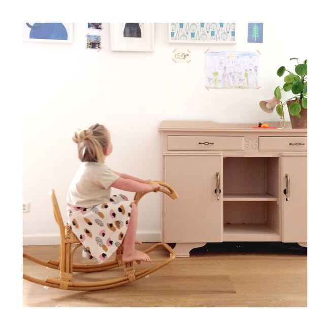 Rattan Rocking Horse, Natural