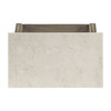 Danielle Marble Nightstand, Gray - Nightstands - 10
