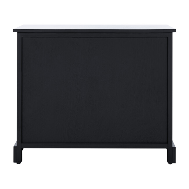 Briar Removable 6-Drawer Storage Chest, Black - Dressers - 5