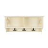 Freya Hanging Storage Wall Rack, White - Wall Décor - 1 - thumbnail