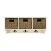 Finley Hanging 3-Basket Wall Rack - Wall Décor - 1 - thumbnail