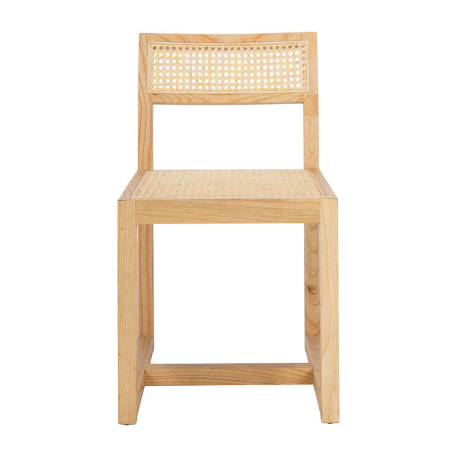Bernice Cane Accent Chair, Natural