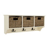 Finley Hanging 3-Basket Wall Rack - Wall Décor - 3