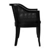 Rina Accent Chair, Black - Accent Seating - 4