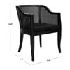 Rina Accent Chair, Black - Accent Seating - 7