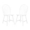 Camden Spindle Back Accent Chair, White - Accent Seating - 1 - thumbnail