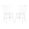 Winona Spindle Back Accent Chair, White - Accent Seating - 1 - thumbnail