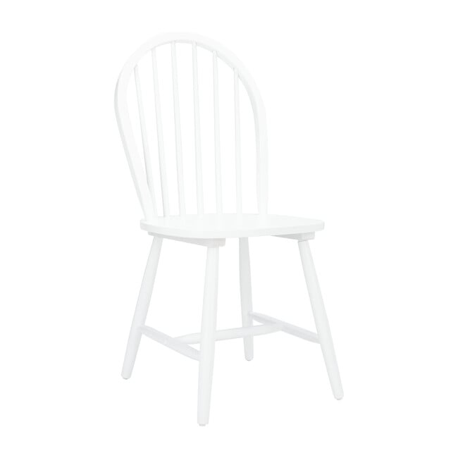 Camden Spindle Back Accent Chair, White - Accent Seating - 4