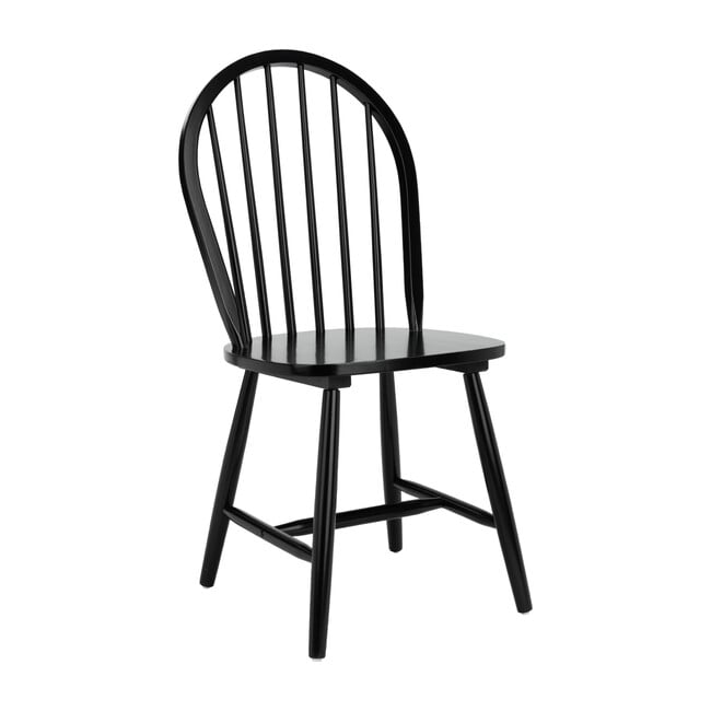 Camden Spindle Back Accent Chair, Black - Accent Seating - 4