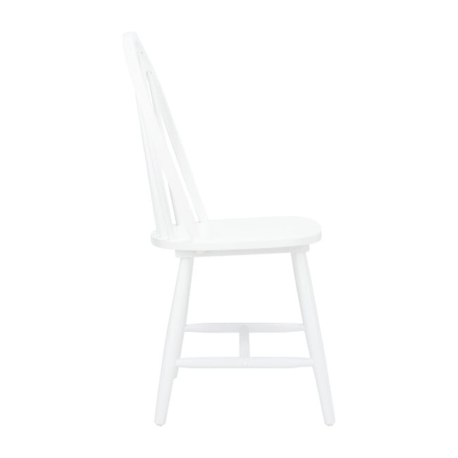 Camden Spindle Back Accent Chair, White - Accent Seating - 5