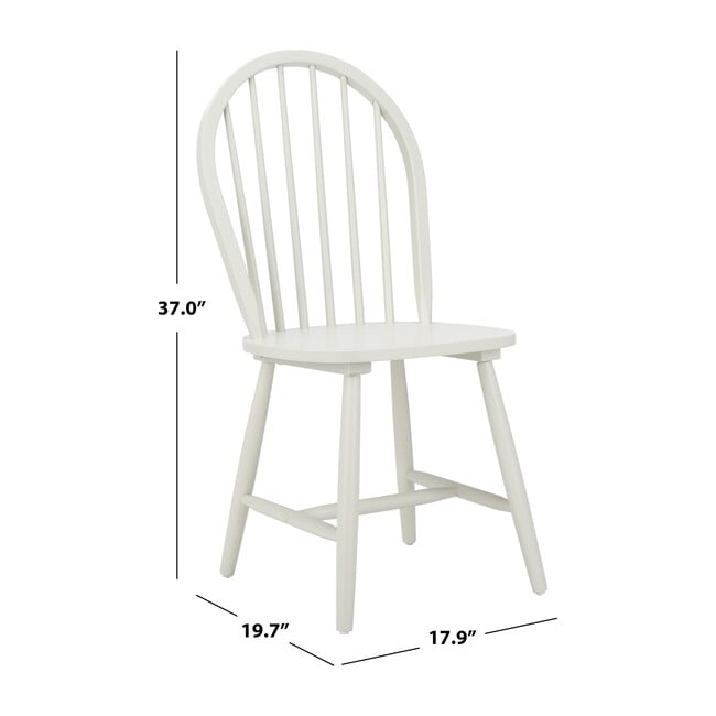 Camden Spindle Back Accent Chair, Off White - Accent Seating - 8