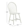 Camden Spindle Back Accent Chair, Off White - Accent Seating - 8