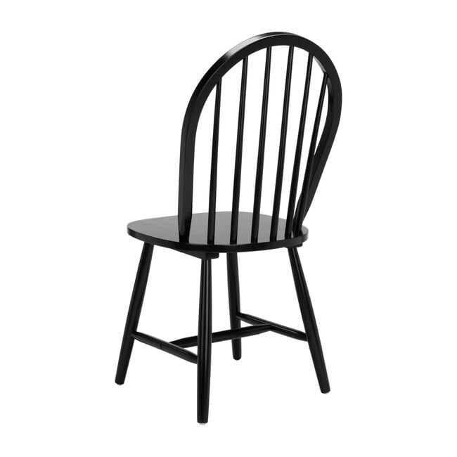 Camden Spindle Back Accent Chair, Black - Accent Seating - 7