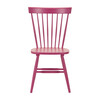 Set of 2 Parker Spindle Accent Chairs, Raspberry - Accent Seating - 3