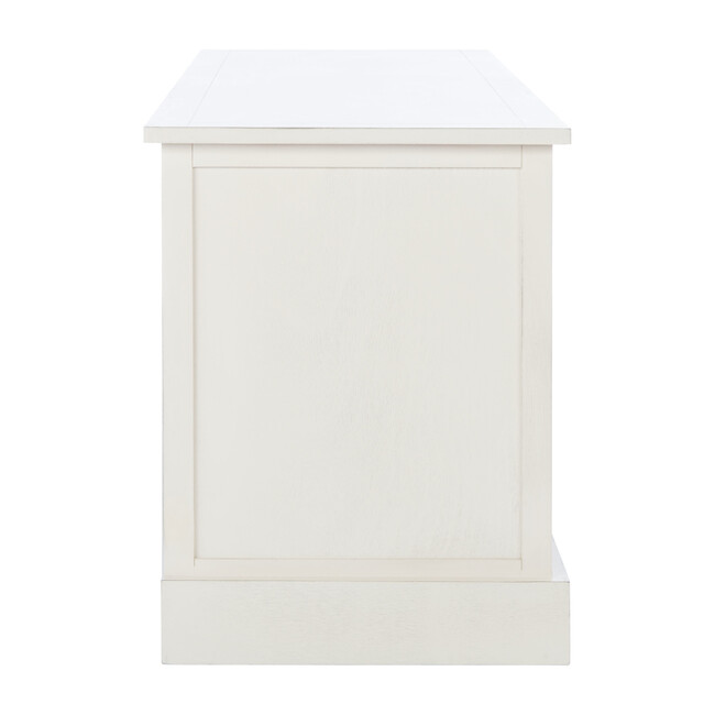 Landers 3-Drawer Storage Bench, White - Accent Seating - 6