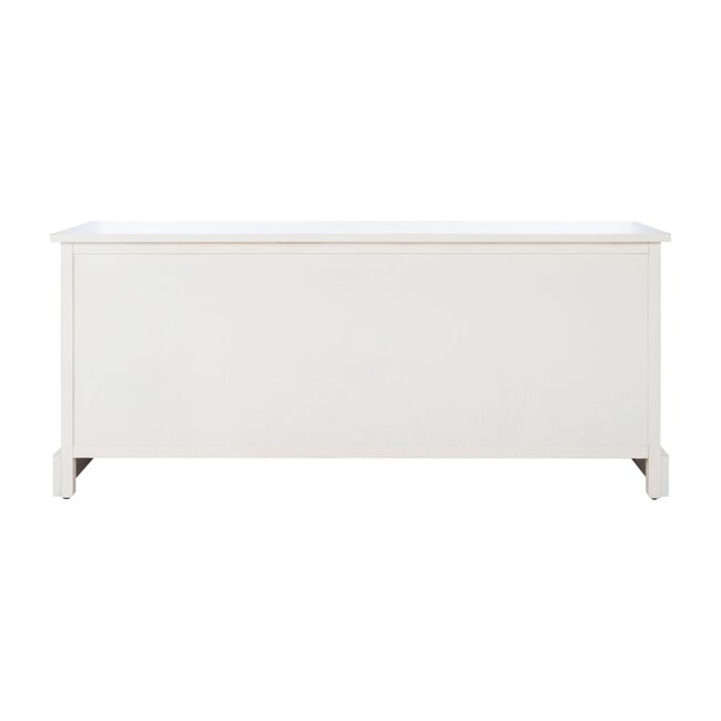 Landers 3-Drawer Storage Bench, White - Accent Seating - 8