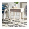 Estella 1-Drawer Accent Table, White - Accent Tables - 2