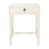 Mabel 1-Drawer Accent Table, White - Accent Tables - 1 - thumbnail