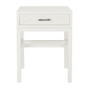 Ajana 1-Drawer Accent Table, White - Accent Tables - 1 - thumbnail