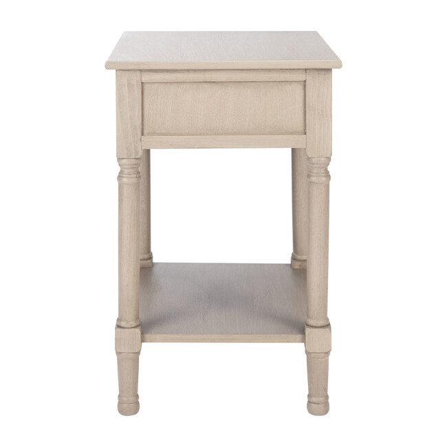 Tate 1-Drawer Accent Table, Grey - Accent Tables - 4