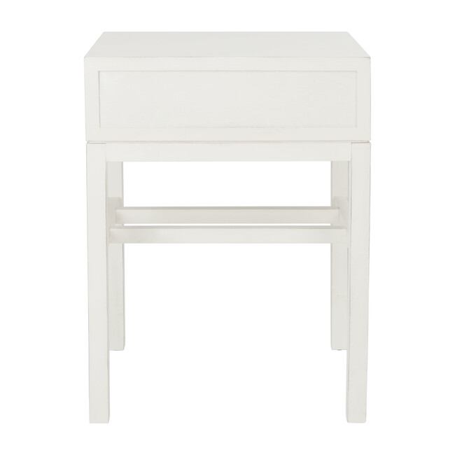 Ajana 1-Drawer Accent Table, White - Accent Tables - 3