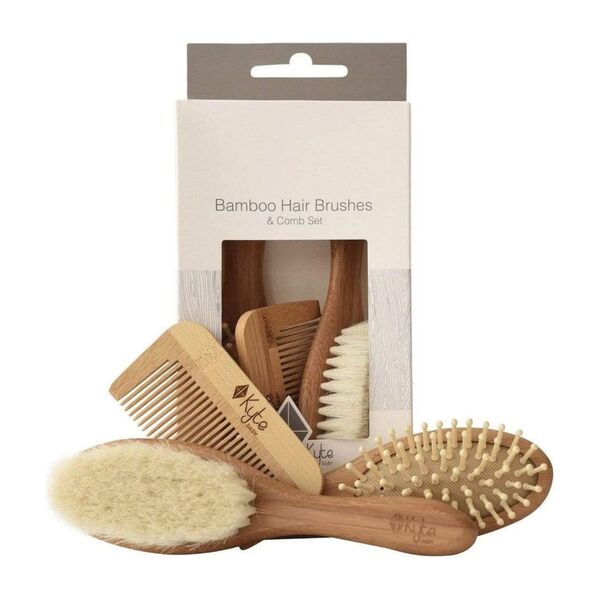 3Piece Brush Set Home Bedding & Bath Swaddles & Sleep Bags