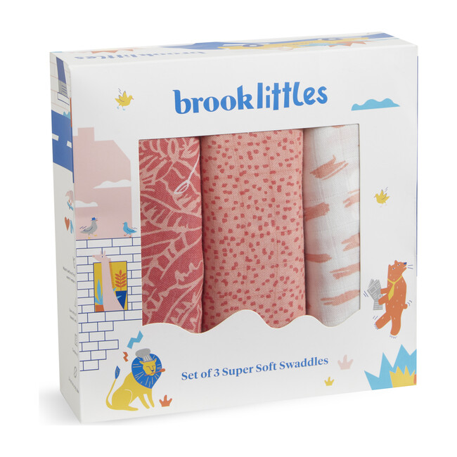Baby Swaddle Set, Blush