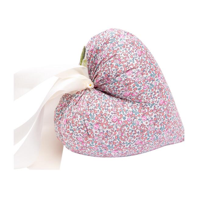 *Exclusive* Liberty of London Hanging Heart, Pink Floral