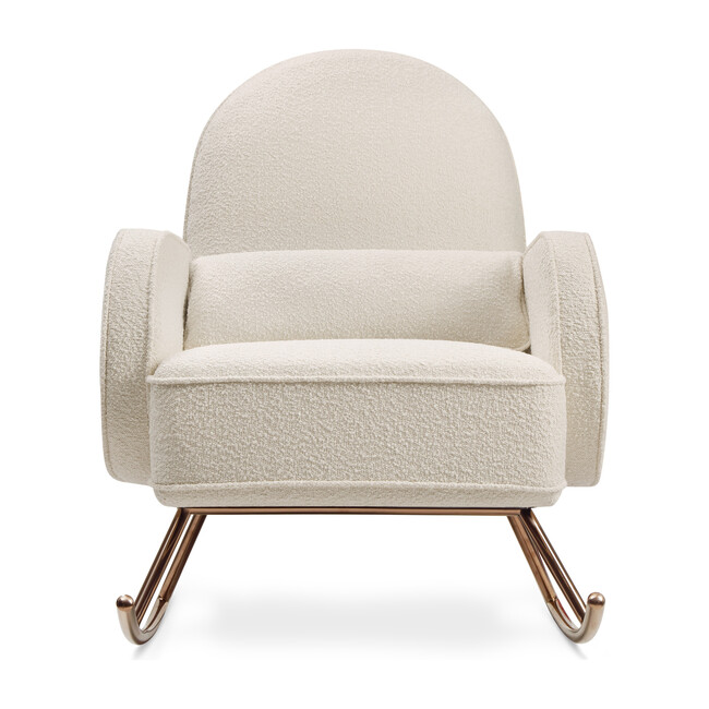 Compass Rocker, Ivory Boucle