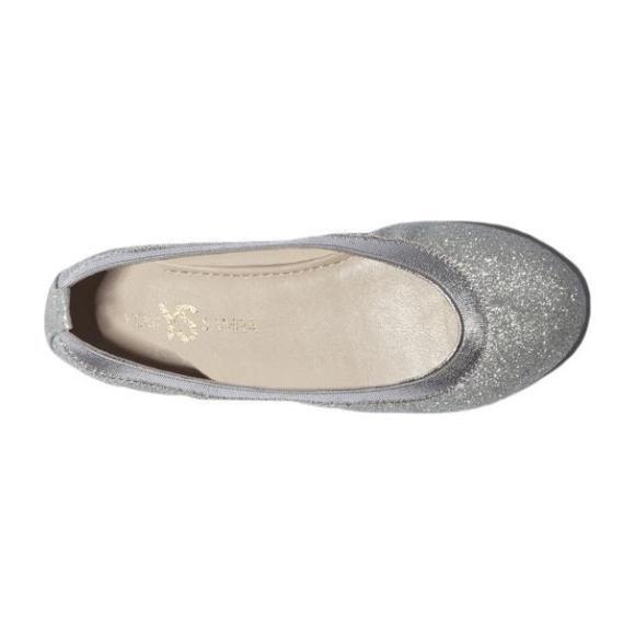 Miss Samara Flat, Silver Glitter