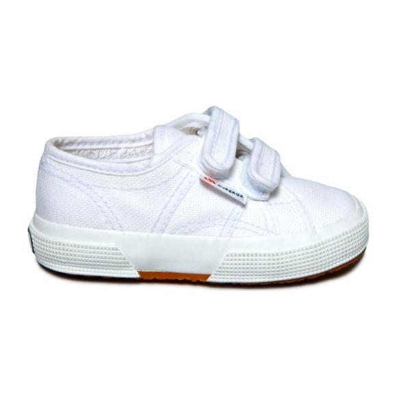 Classic Canvas Velcro, White