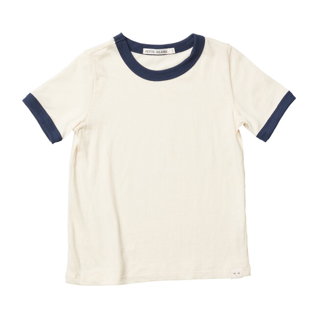 Jean Ringer Tee, Natural & Marine