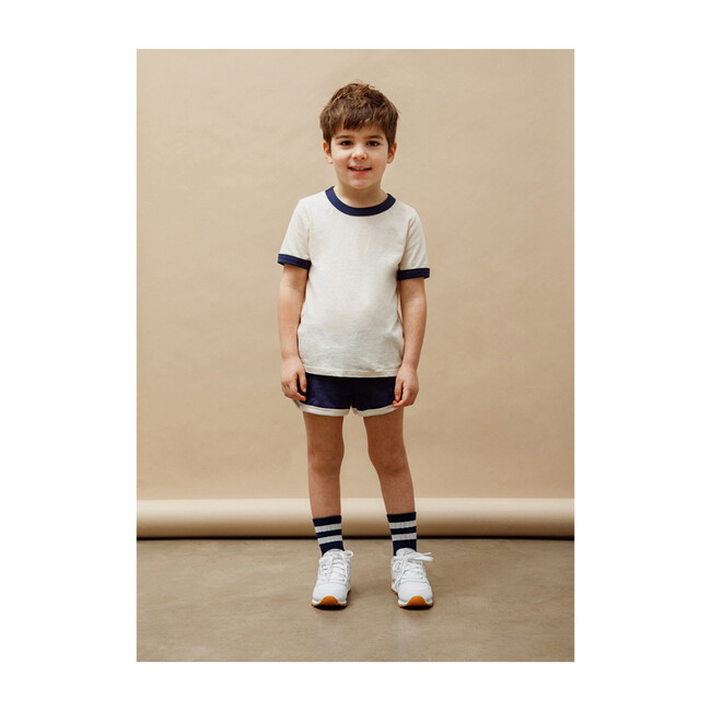 Jean Ringer Tee, Natural & Marine