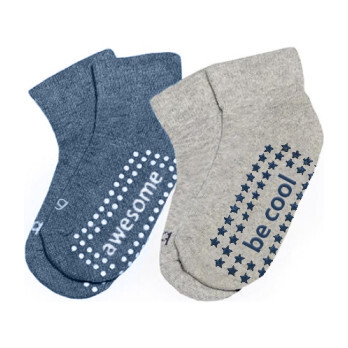 Jimmy 2 Pack Grip Socks, Multi