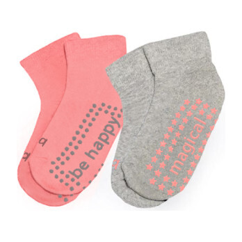 Josie 2 Pack Grip Socks, Multi