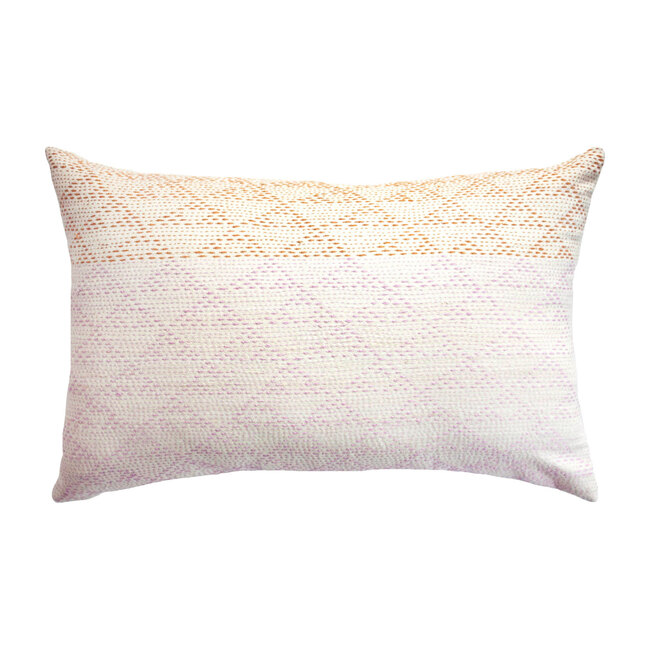 Eva Ivory/Rust Pillow - Decorative Pillows - 1