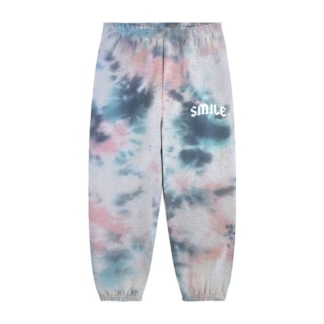 Smile Jogger, Tie Dye Multi Color