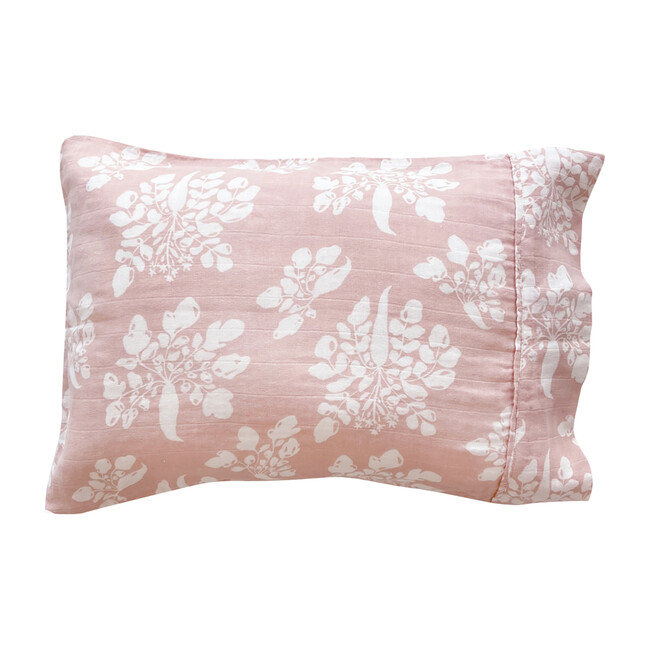 Inverse Parsnip Toddler Pillowcase, Mauve