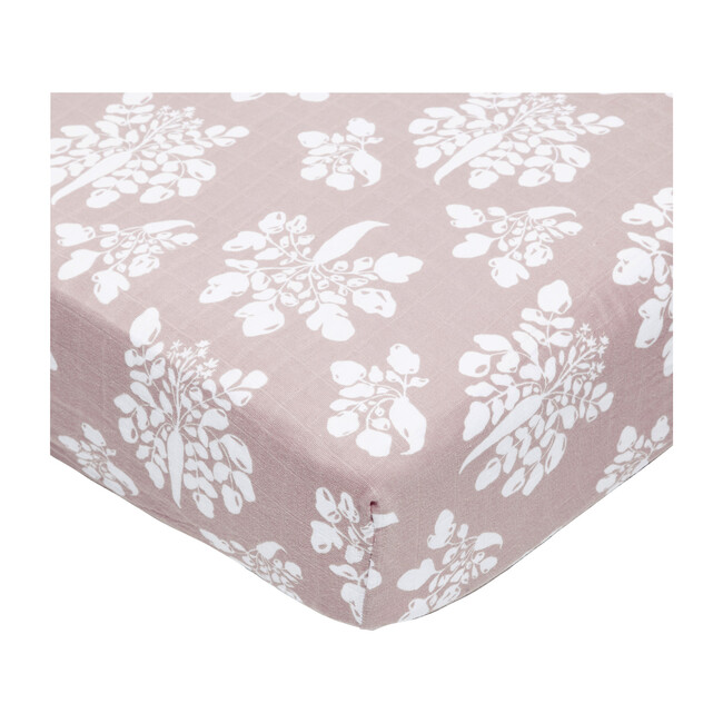 Inverse Parsnip Crib Sheet, Mauve
