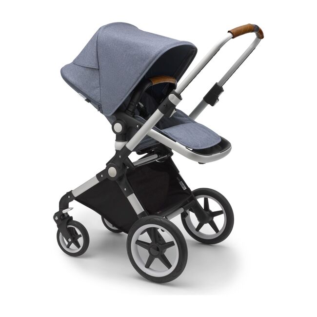 Bugaboo Lynx Complete, Aluminum/Blue Melange